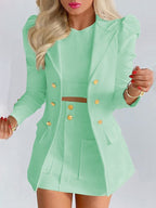 Blazer + rok – Kyara 2-Delige set