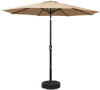 2,7 m tuinparasol met standaard – solira – (UV- & )