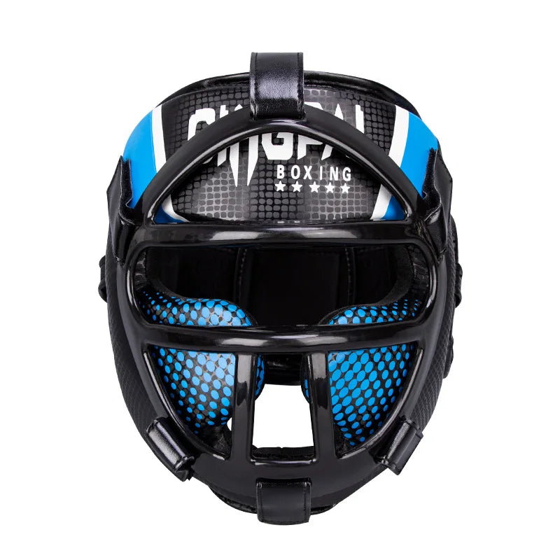 Hoofdbescherming met gezichtsmasker