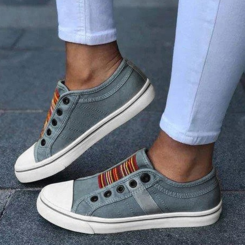 Canvas sneakers voor dames