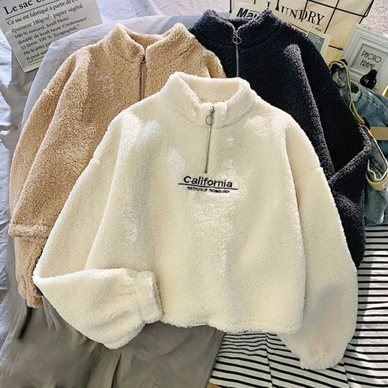 Fleece trui voor dames