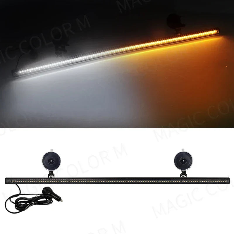 96 LED stroboscoop lichtbalk – veyra – (auto noodwaarschuwingslicht)