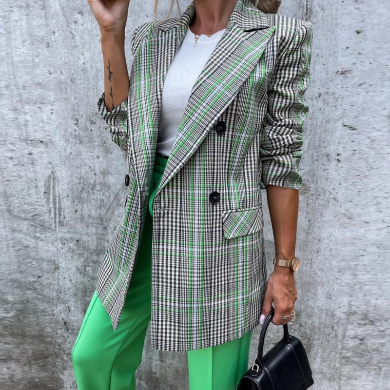 Lange blazer voor dames