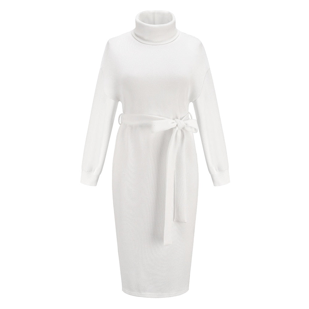 Gebreide sweater met col voor dames