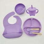 Silicone eetset voor baby's — afbeelding 18