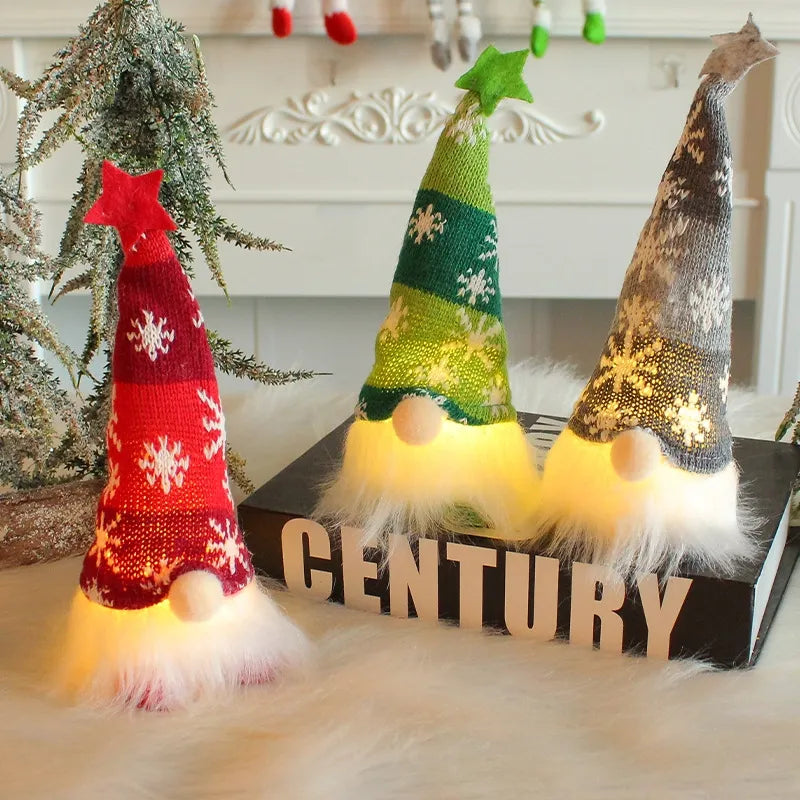 Lichtgevende kerstpop