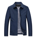 Dunne herenjas met zakelijk design