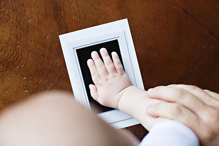 Persoonlijke baby handafdruk kit