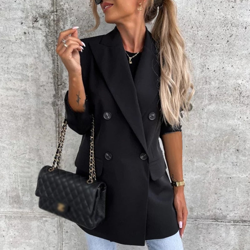 Lange blazer voor dames