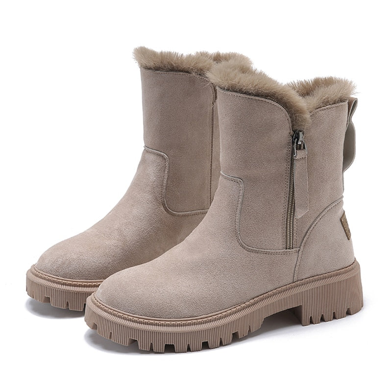 Laarzen met warme voering voor dames