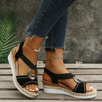 Sleehak sandalen met slangenprint