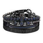 Gevlochten armband I am queen