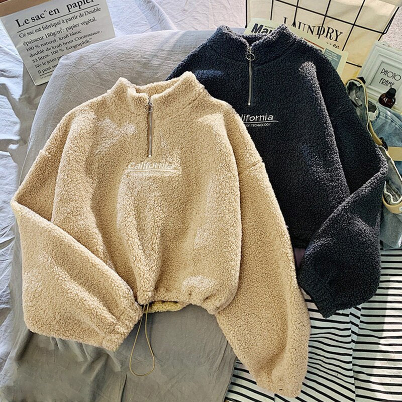 Fleece trui voor dames