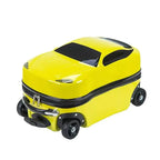 Harde kinderkoffer met auto ontwerp