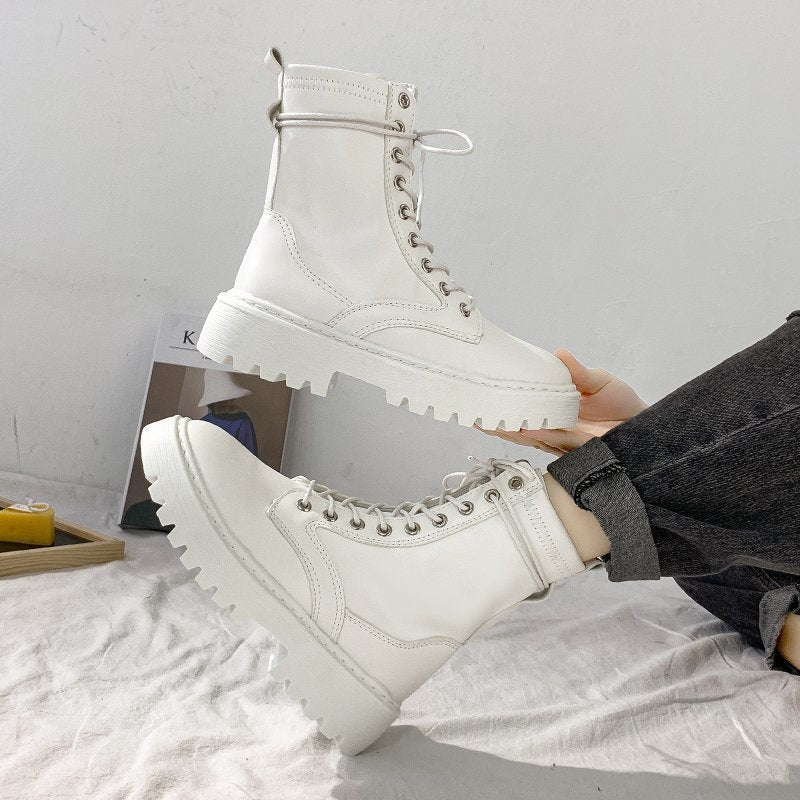 Boots met veter details voor dames