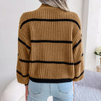 Casual geribde coltrui