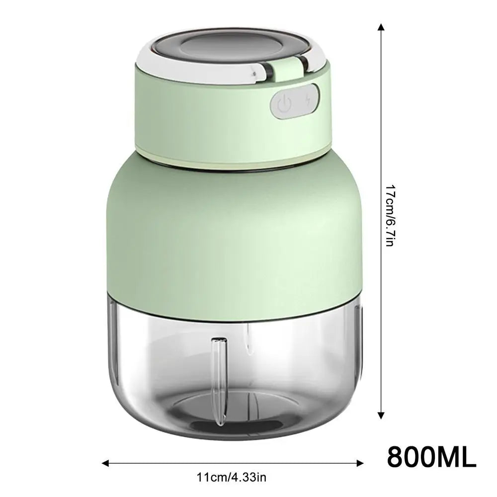 Draagbare 2-in-1 blender en sapcentrifuge