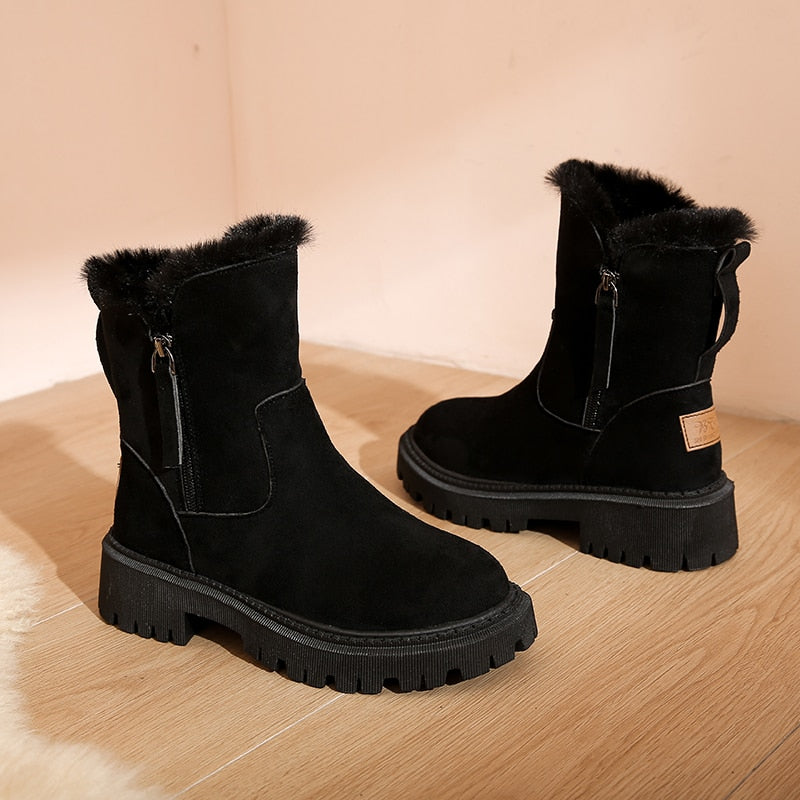 Laarzen met warme voering voor dames