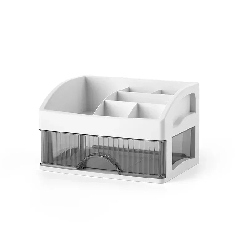 Transparante acryl make-up organizer