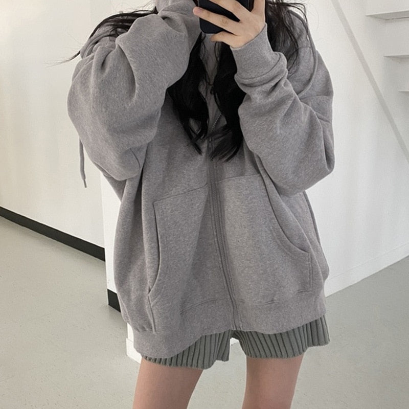Oversized hoodie voor dames — afbeelding 12