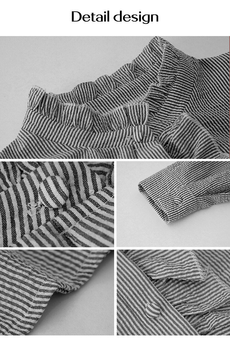 Gestreepte damesblouse – Liva