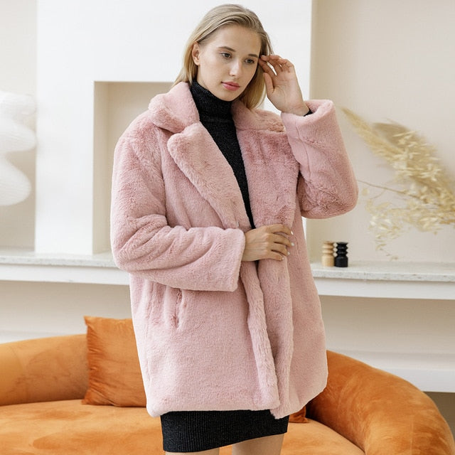 Emma faux fur jas – voor aankomende winter