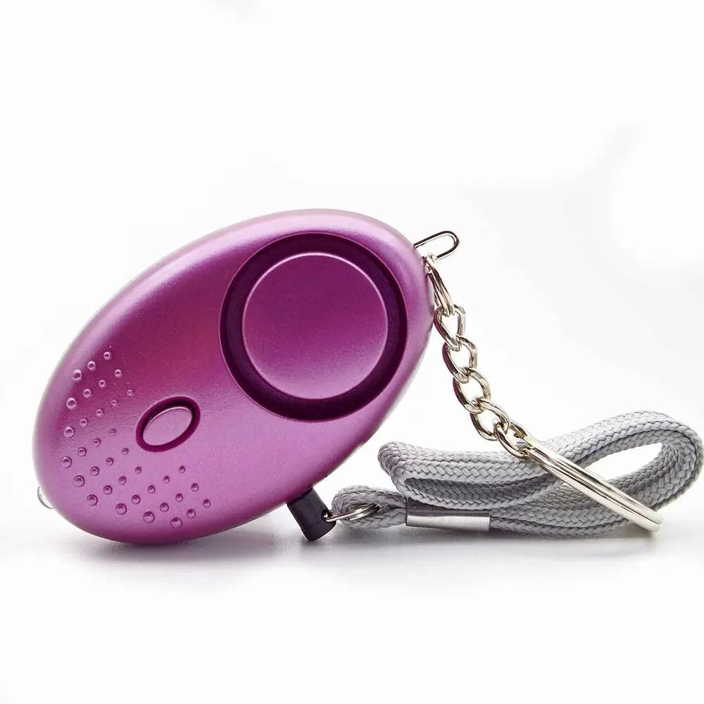 Persoonlijk veiligheidsalarm met LED-lamp (130 db)