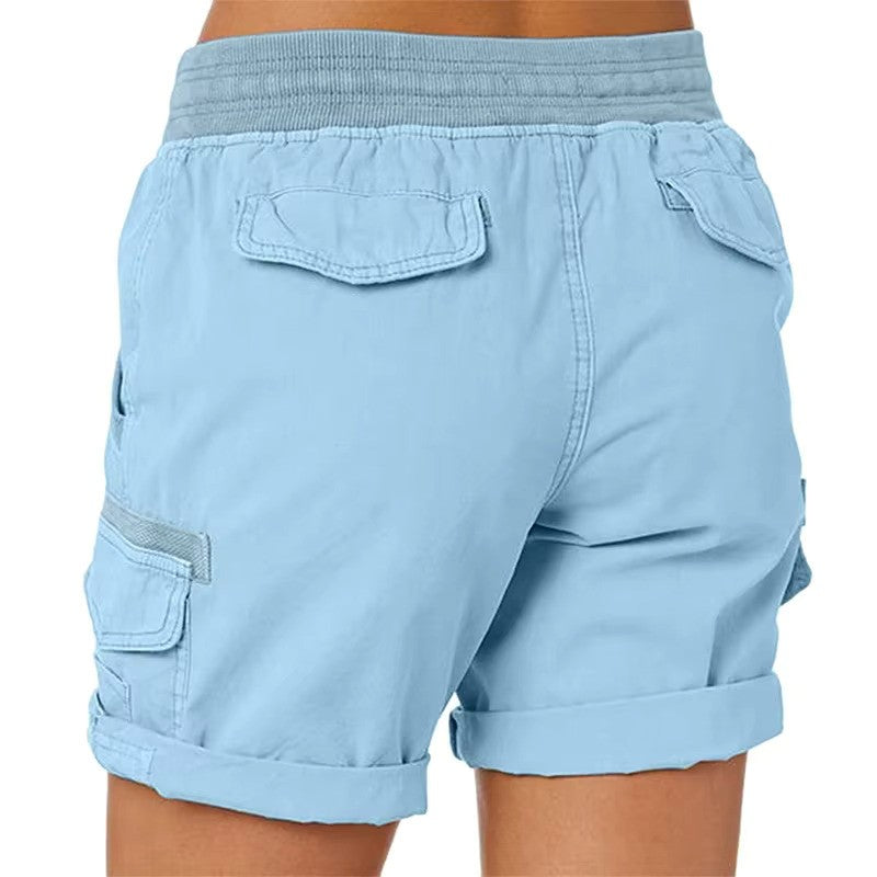 Zomerse trendy dames strandshorts