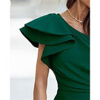 One shoulder jurk voor dames