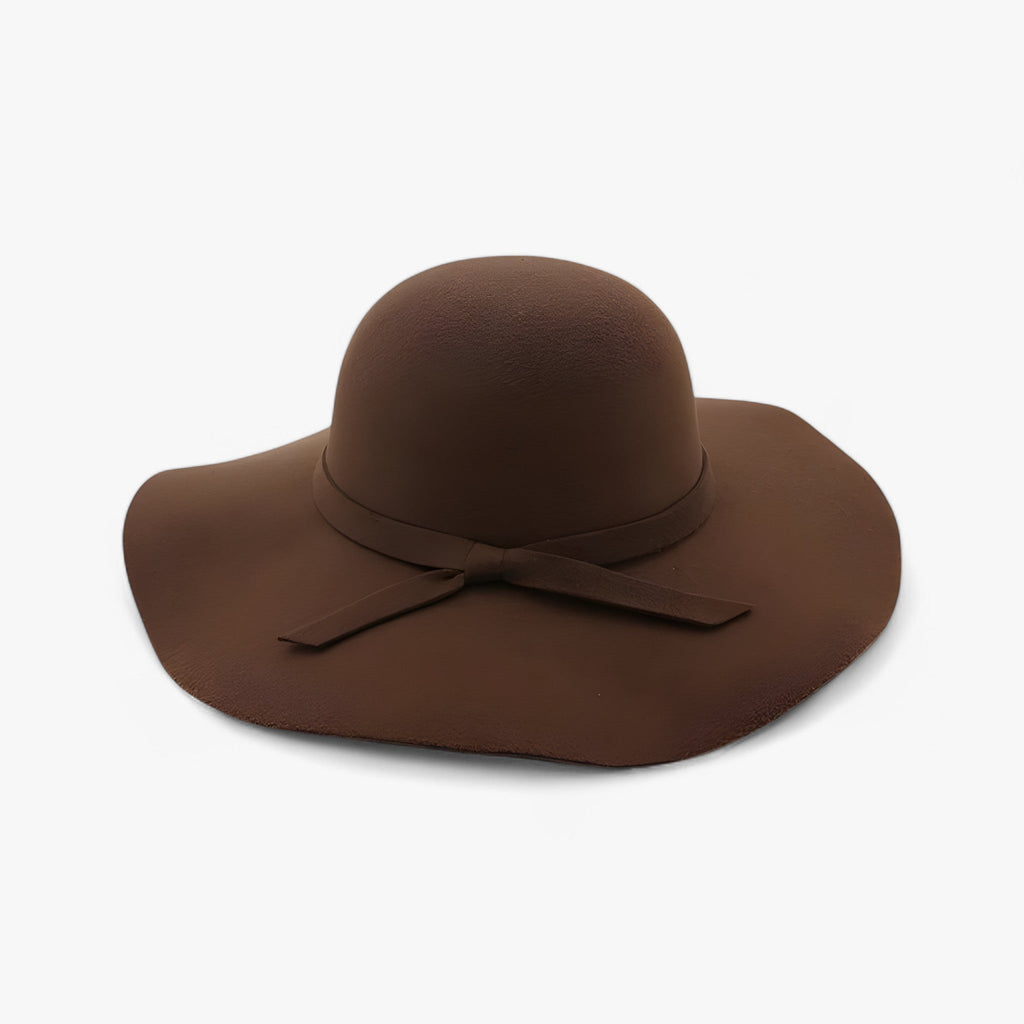 Dames fedora van wolvilt
