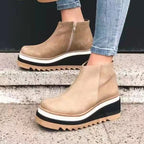 LucySneaks I lederen sneakers met voetbed
