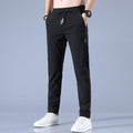 Regular-fit stretch broek voor heren