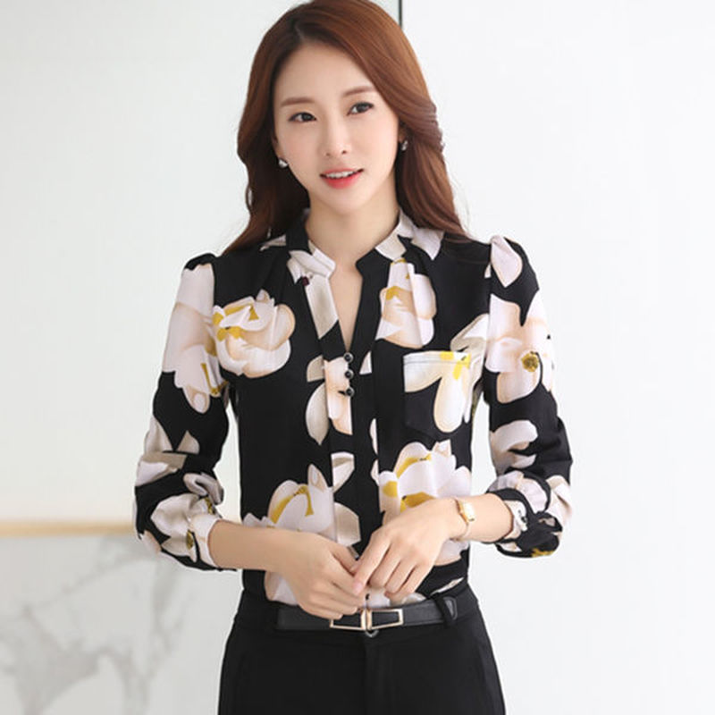 Chiffon blouse voor dames