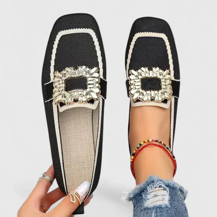 Damesloafers met gedempte inlegzool
