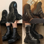 Boots met veter details voor dames