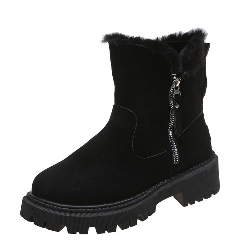 Snowboots met wollen binnenkant voor dames – Noor