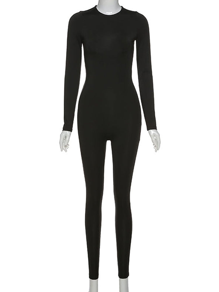 Skinny workout jumpsuit voor dames — afbeelding 6