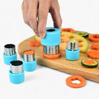 Creatieve steker set voor koekjes en fruit