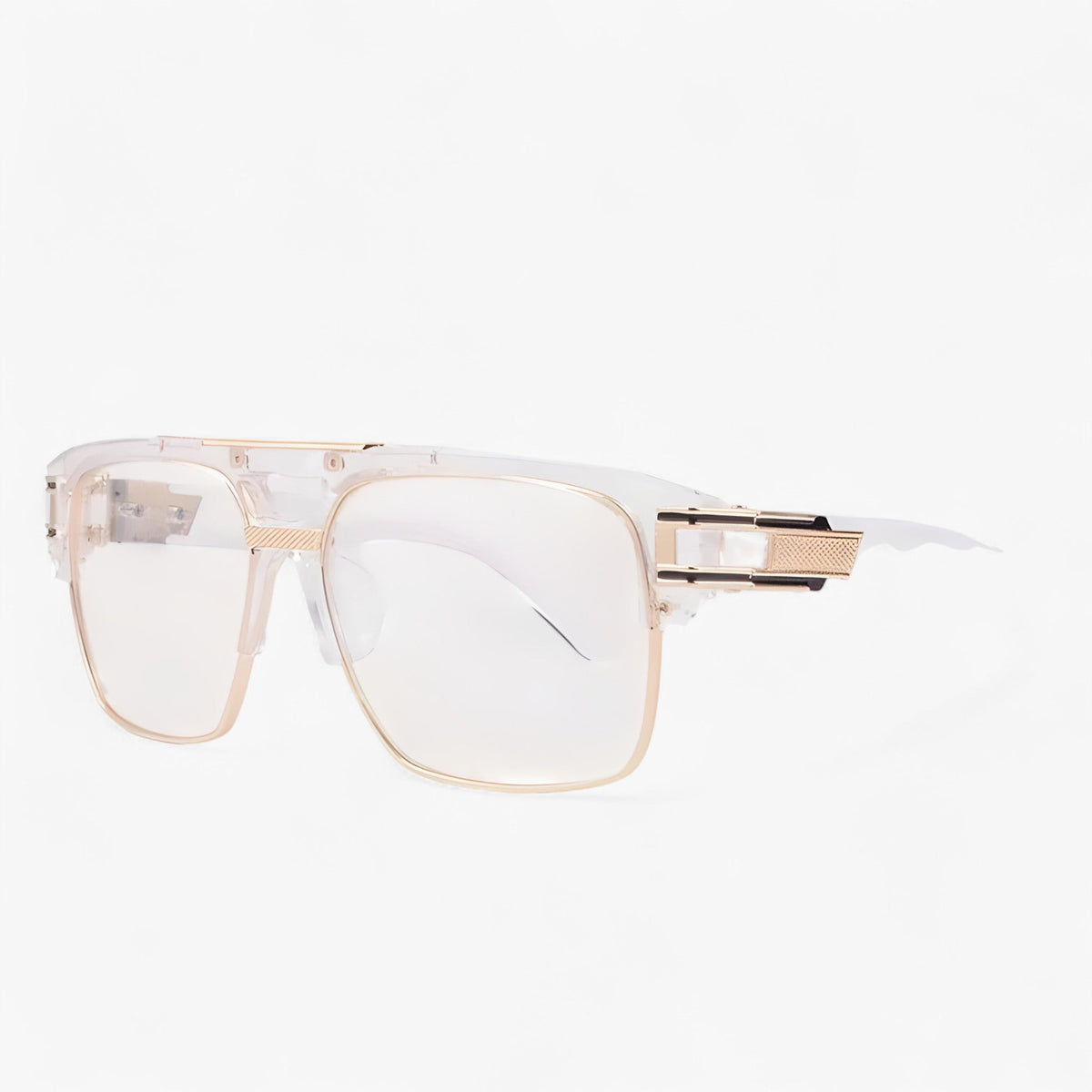 Spiegelende retro designer zonnebril — afbeelding 27