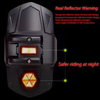 Universeel motorachterspatbord met reflector