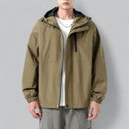 Heren windjack met relaxed fit & weerbescherming