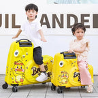 Kinderzitkoffer met scooterfunctie