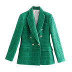 Slim fit blazer voor dames – Noor