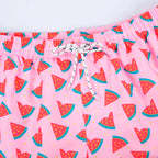 Heren zwemshort met vrolijke print