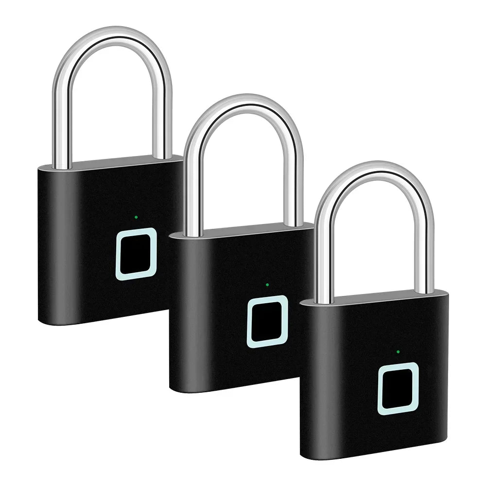 Slim vingerafdrukhangslot met usb-opladen & ontwerp