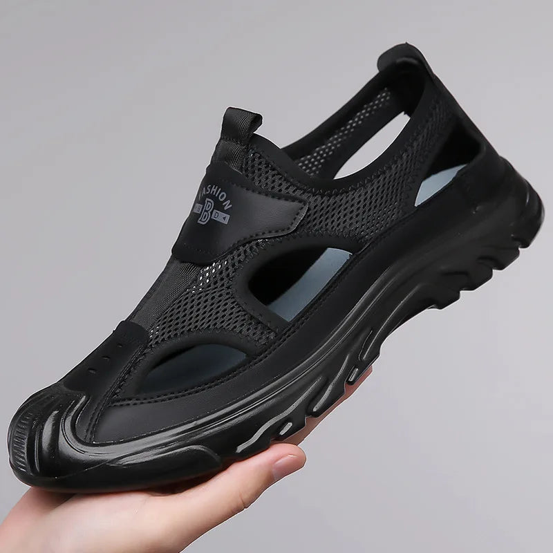 Ademende & stijlvolle mesh-sandalen voor heren