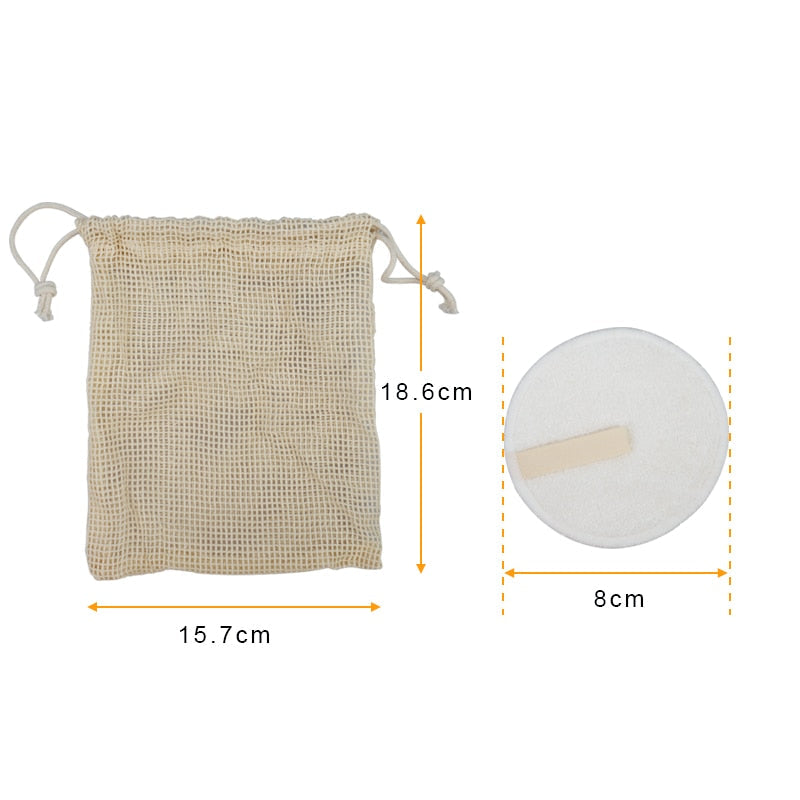 Herbruikbare make-upremoverpads Clean Face