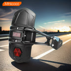 Universeel motorachterspatbord met reflector