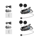 Bluetooth motorhelm intercom headset met 1000m bereik