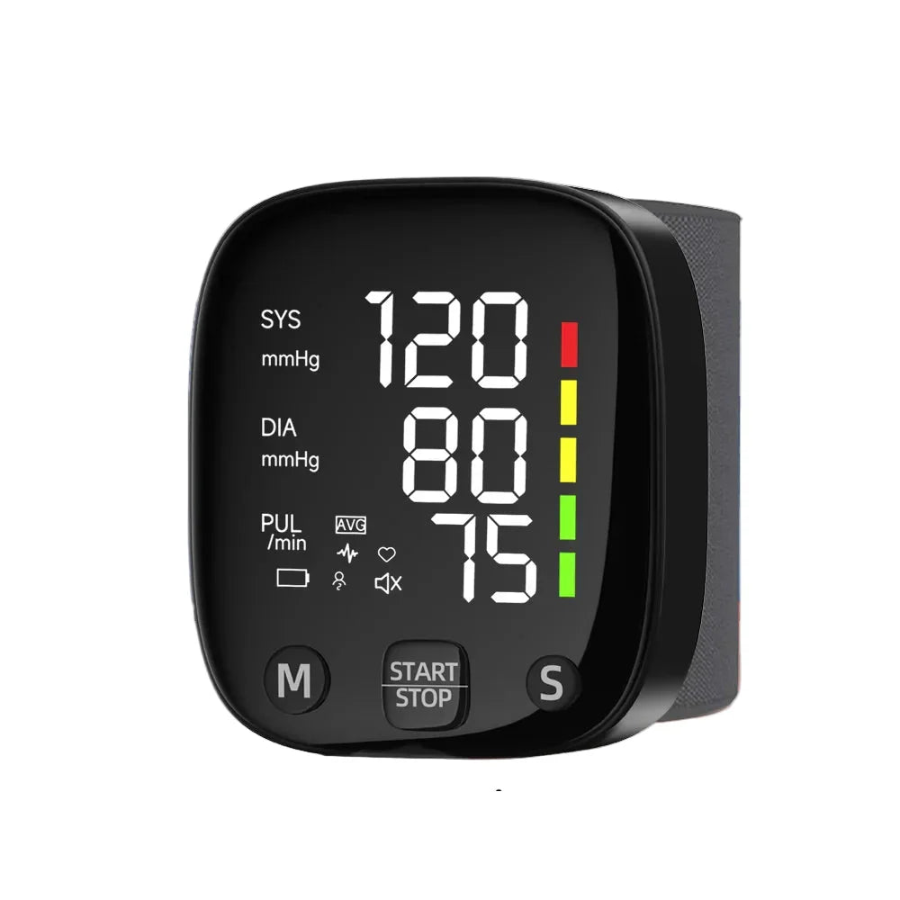 Oplaadbare LED pols bloeddrukmonitor met stemfunctie